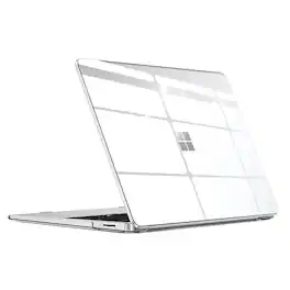 Kitcheniva - Slim Snap On Hard Shell Case For 13.8 Inch Microsoft Surface Laptop 7 2024 - Crystal Clear