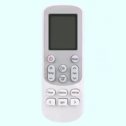 Mode
Temp
Fan
Single user
Timer
Options
Settings
SET