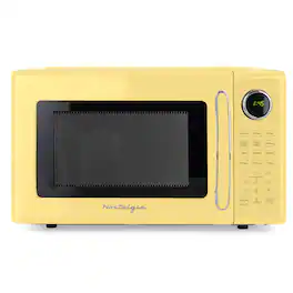 Nostalgia - Retro 1.1 cu. ft. Countertop Microwave Oven - Yellow
