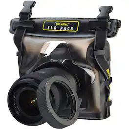 DiCAPac - Pro DSLR Camera Series Waterproof Case, Usable Up to 16.4' Underwater