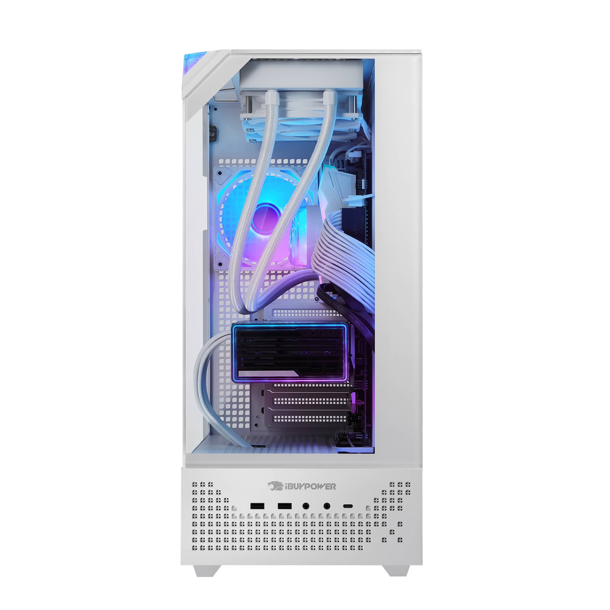 iBUYPOWER Element Pro Gaming Desktop PC AMD Ryzen 7 9700X, NVIDIA