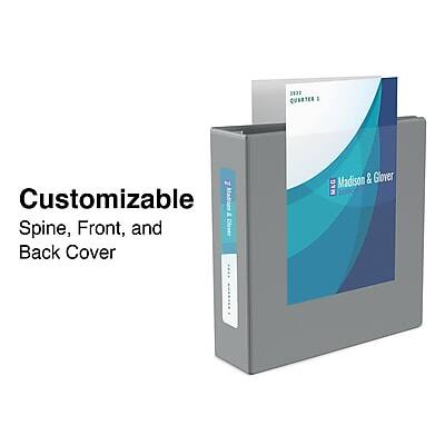 2032 QUARTER 1  
Madison & Glover  

Customizable  
Spine, Front, and Back Cover