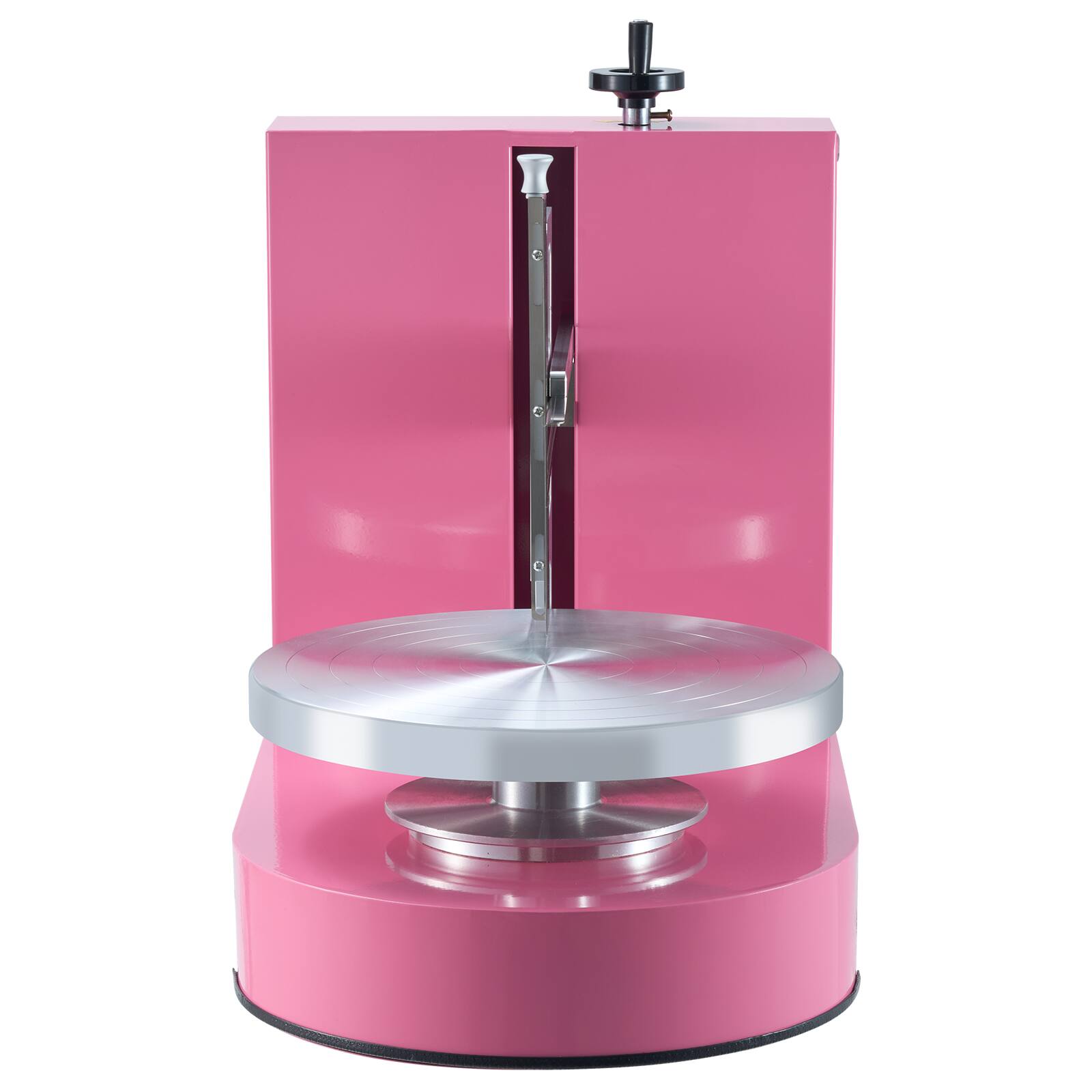Alt View 5. VEVOR - Cake Decorating Machine, Cake Cream Spreading Coating Smearing Machine, Low Noise Cake Frosting Machine - Pink.