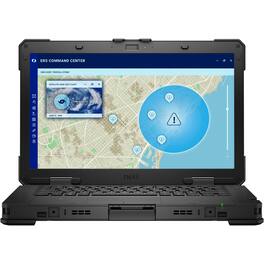 Dell - Pro Rugged 14 FHD Laptop – Intel Core Ultra 5 135U, 16GB RAM, 1TB SSD, Intel Graphics, Backlit KB, Windows 11 Pro - Black