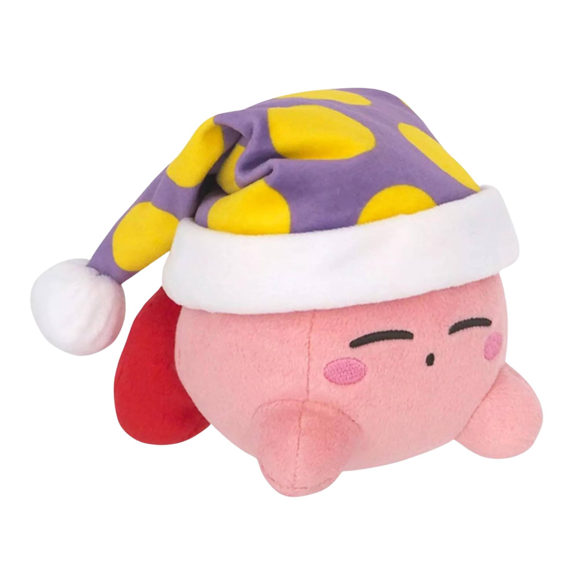 Alt View 1. Little Buddy - Kirby Sleep 6 Inch Collector Plush - Pink.