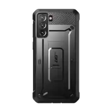 Front. SUPCASE - Unicorn Beetle Pro Rugged Holster Case for Samsung Galaxy S22 Plus – Full-Body Protection with Kickstand & Belt Clip - Black.