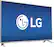 Angle. LG - 55" Class (54.6" Diag.) - LED - 1080p - Smart - HDTV - Black.