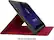 Angle Standard. Belkin - Slim Folio Stand for 10.1" Samsung Galaxy Tab - Midnight/Red.
