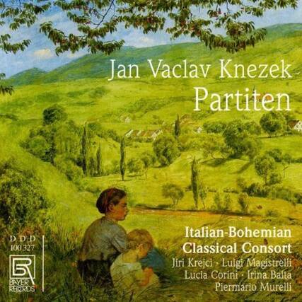 Jan Vaclav Knezeck
Partiten
Italian-Bohemian Classical Consort
Jiri Krejci, Luigi Magistrelli, Lucia Corini, Irina Balta, Piermario Murelli
D D D
100 327
BAYER RECORDS