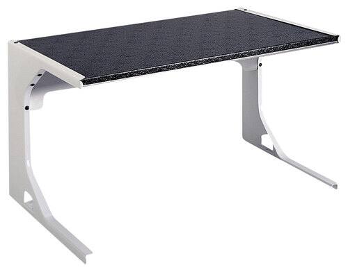 Front Standard. Peerless - Microwave Top Shelf for Most 20" Freestanding Electric or Gas Ranges - White.