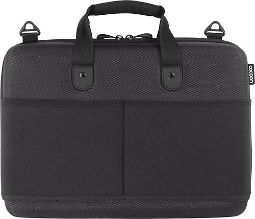 Front Standard. Cocoon - GRID-IT Case for 15" Apple® MacBook® Pro and iPad® - Black.