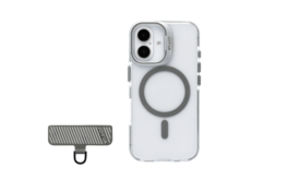 JOWUA - iPhone Case for Tesla Car Mount with MagSafe + Phone Tether Tab Set (iPhone 16 Series)
