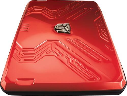 Front Standard. Razer - <b>Transformers 3</b> Optimus Prime Laptop Case - Red.