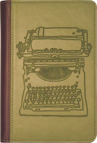 Front Standard. Verso - Artist Carrying Case (Folio) for Digital Text Reader, Tablet PC - Sage.