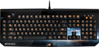 Front Standard. Razer - BlackWidow Ultimate Elite Mechanial Gaming Battlefield 3 Keyboard - Black.