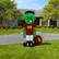 Alt View 3. Sporticulture - Washington Commanders Halloween Lawn Inflatable Steinbacker - Multicolor.