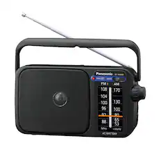 Panasonic RF-2400D TUNING FM/AM 108 170 104 100 130 96 100 2 80 65 88 53 MHz x10kHz AC/BATTERY