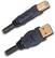 Angle Standard. Belkin - Gold Series USB Device Cable - Black.