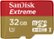 Front Zoom. SanDisk - Extreme 32GB microSDHC Class 10 UHS-1 Memory Card.