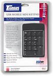 Front Detail. Targus - USB Mobile Mini Keypad.