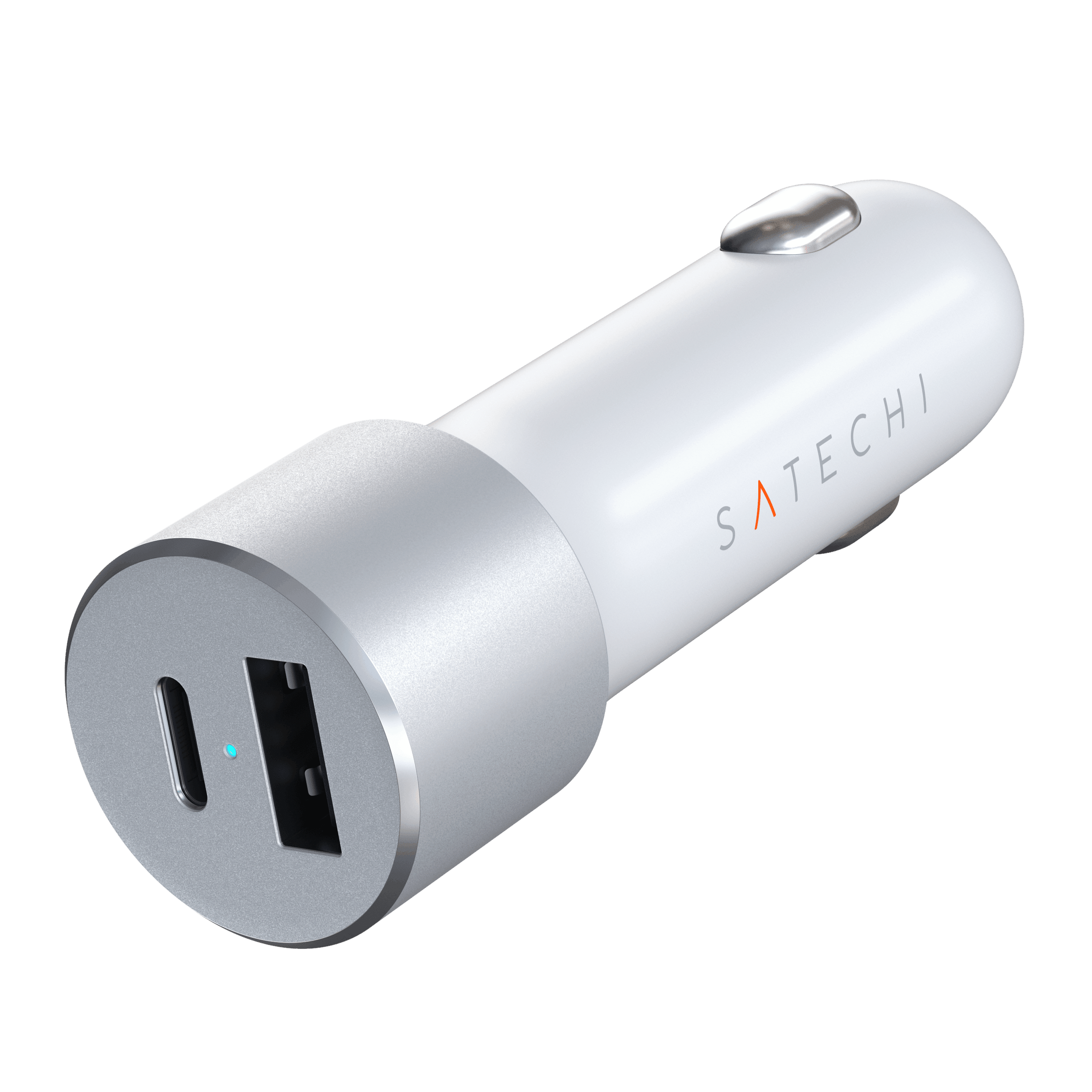 Alt View 4. Satechi - 72W Type-C PD Car Charger Adapter - Space Gray.