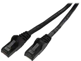 Belkin - A3L980B25-BLK-S 25 ft. Cat 6 Black Snagless Patch Cable