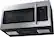 Alt View 15. Samsung - 1.6 cu. ft. Over-the-Range Fingerprint Resistant Microwave - Stainless Steel.