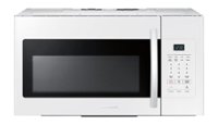 Front Zoom. Samsung - 1.6 cu. ft. Over-the-Range Microwave - White.