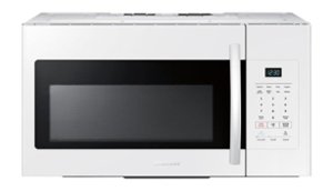 Samsung - 1.6 cu. ft. Over-the-Range Microwave - White - Front_Zoom