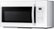 Left Zoom. Samsung - 1.6 cu. ft. Over-the-Range Microwave - White.