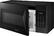 Alt View 1. Samsung - 1.7 Cu. Ft. Over-the-Range Microwave - Black.