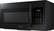 Left. Samsung - 1.7 Cu. Ft. Over-the-Range Microwave - Black.