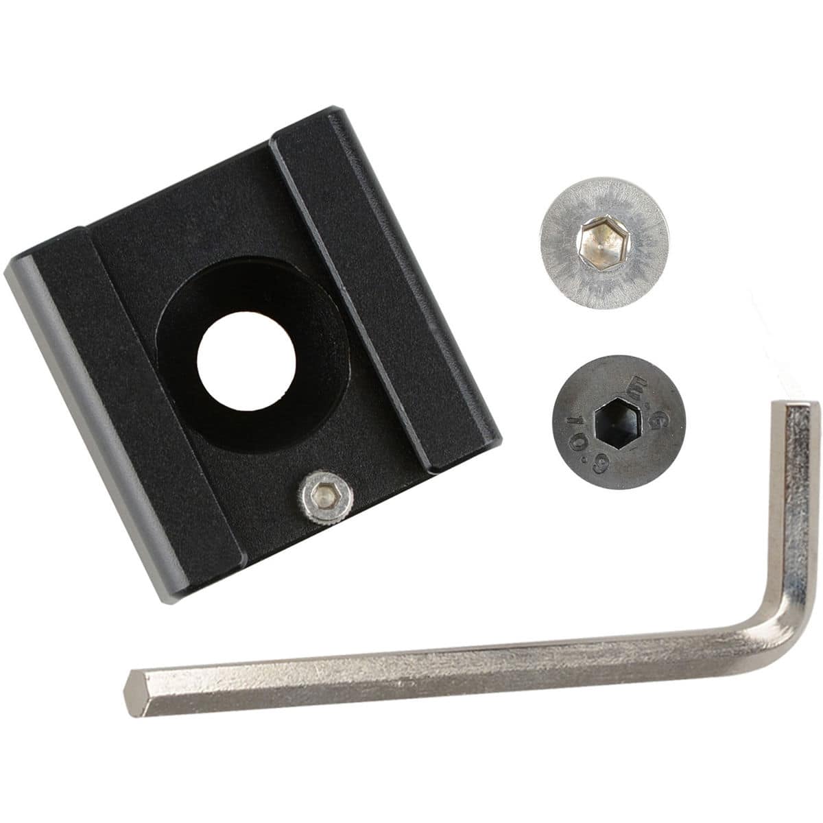 CAMVATE - 1/4"-20 MOUNT TO SHOE ADPT(BK)