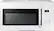 Front. Samsung - 1.7 Cu. Ft. Over-the-Range Microwave - White.