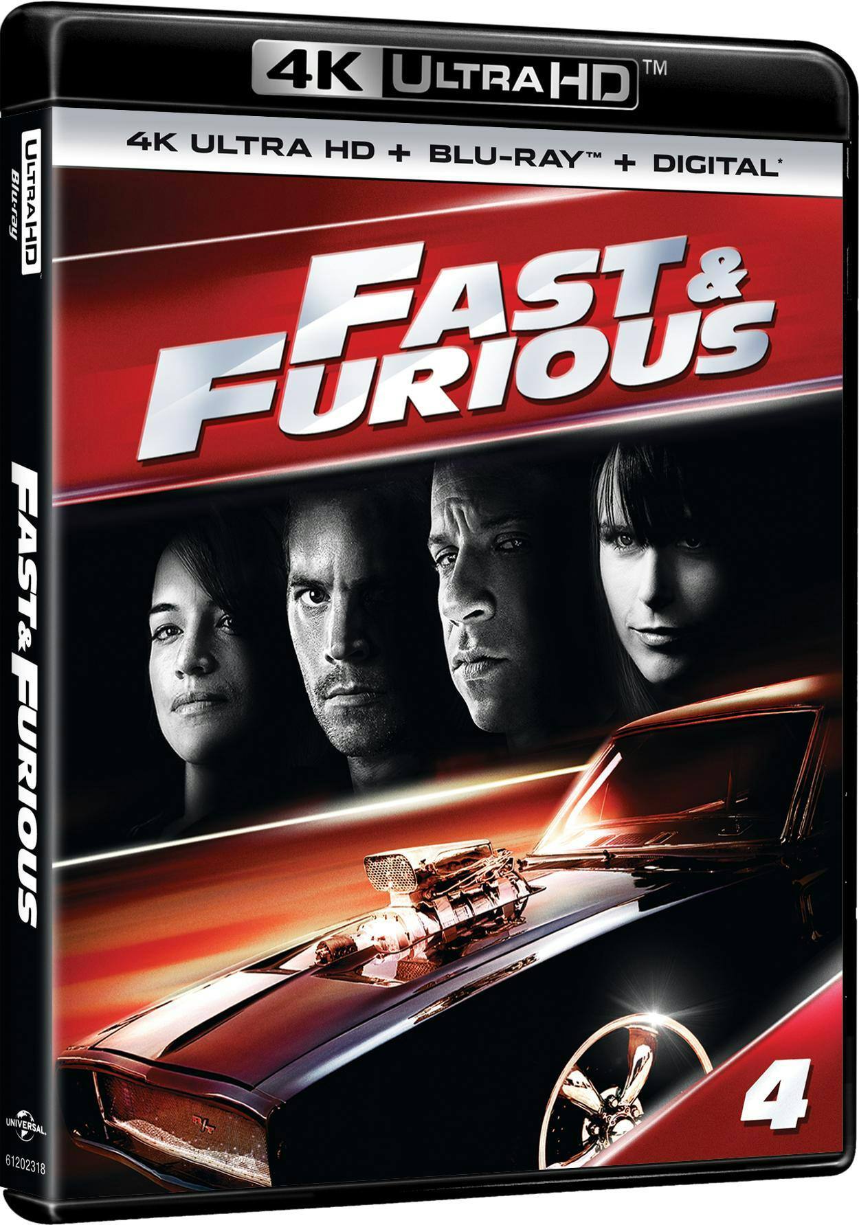 Angle. Fast & Furious   - 4K Blu-Ray.