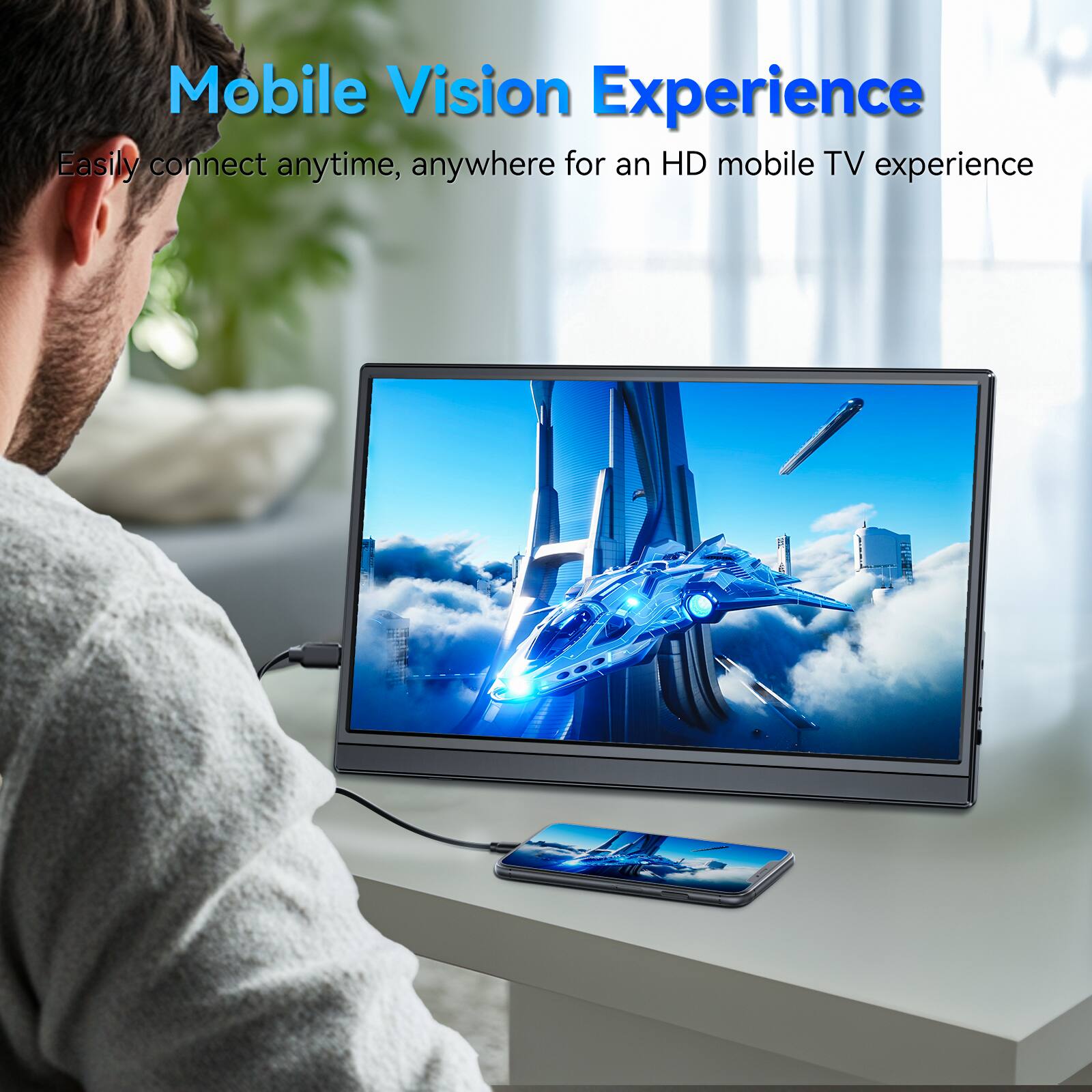 Mobile Vision Experience  
Easily connect anytime, anywhere for an HD mobile TV experience