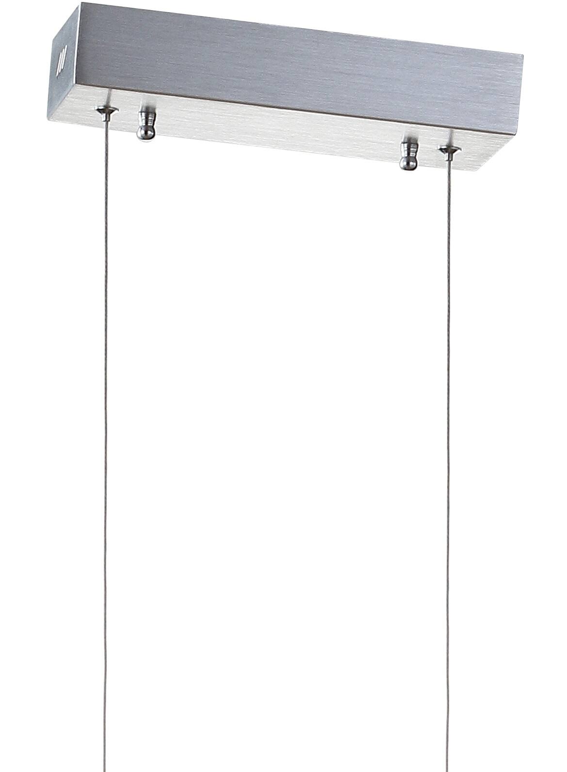 Alt View 5. Jonathan Y - Draper 32" Dimmable Adjustable Integrated LED Metal Linear Pendant, Brushed Aluminum - Brushed Aluminum.