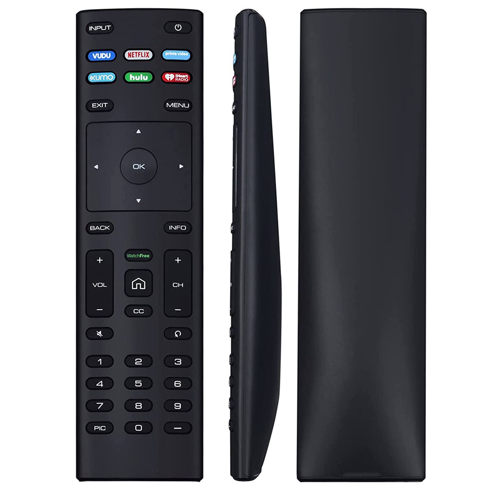 ALLIMITY - Replacement Remote Control XRT136, Fit for Vizio Quantum 4K UHD Smart TV M50-D1 M50-E1 M70-E3 M75-E1 M55-D0 M55-E0 - Black