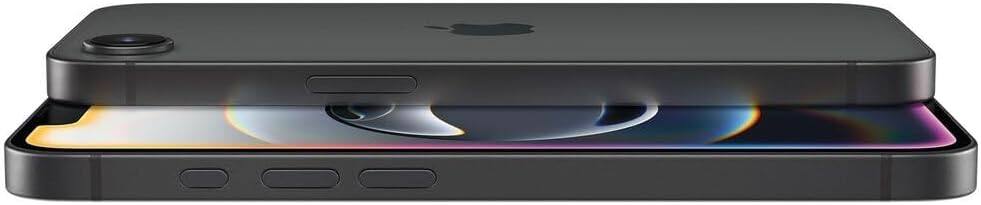 Back. Apple - iPhone 16e A3212 (Fully Unlocked) 128GB - Black.