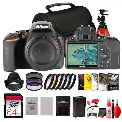 Nikon D3500 DSLR Camera - C Nikon F ns IN i OK Nikon ? Cot - 3 Videostud PaintShop Painter esser AfterShot Pro en | | ete SP XC 64 GB Nikon LITHIUM BATTERY PACK ChidLIda 12V 1230mAh Nikon BATTERY PACK - SAVE PN SAVE as TLEARS