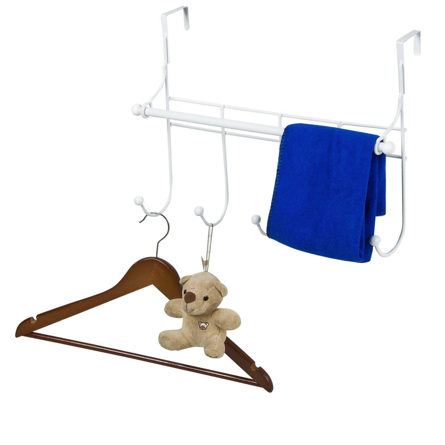 Alt View 2. Furinno - Yijin Back Door Hanging Hooks - White.