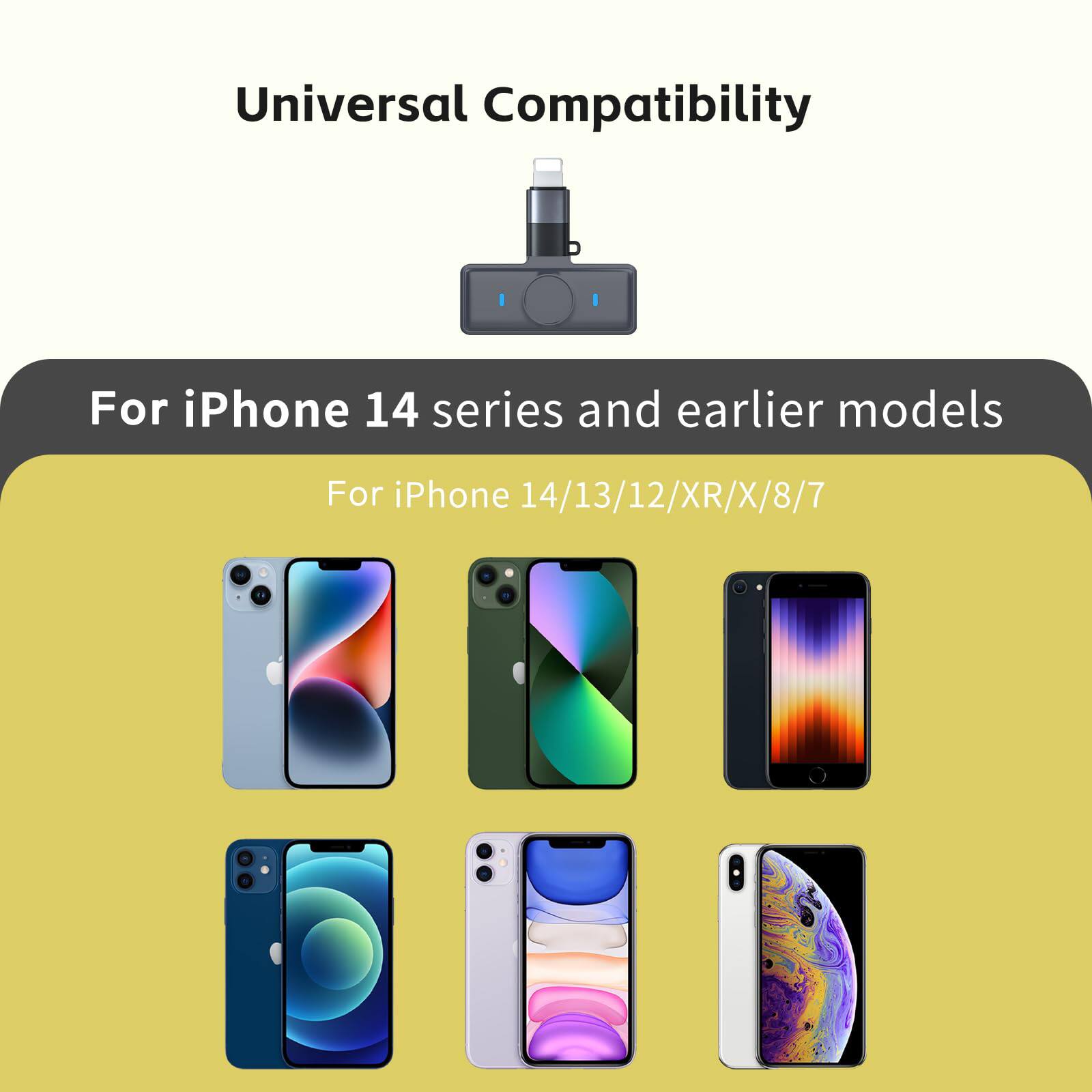 Universal Compatibility

For iPhone 14 series and earlier models

For iPhone 14/13/12/XR/X/8/7