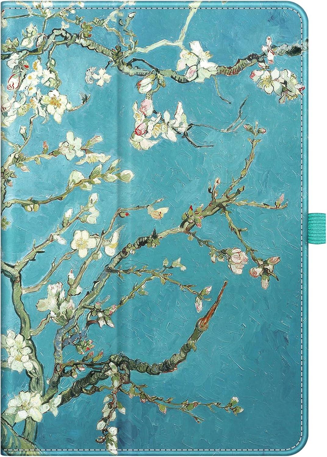 Alt View 5. Fintie - Folio Case for 11" Amazon Alexa Tablet 11 (2026 Release) Foldable Stand Slim Fit PU Leather Hard Shell Cover Sleep/Wake - Blossom.