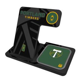 Keyscaper - Portland Timbers 3-In-1 Wireless Charger - Multicolor
