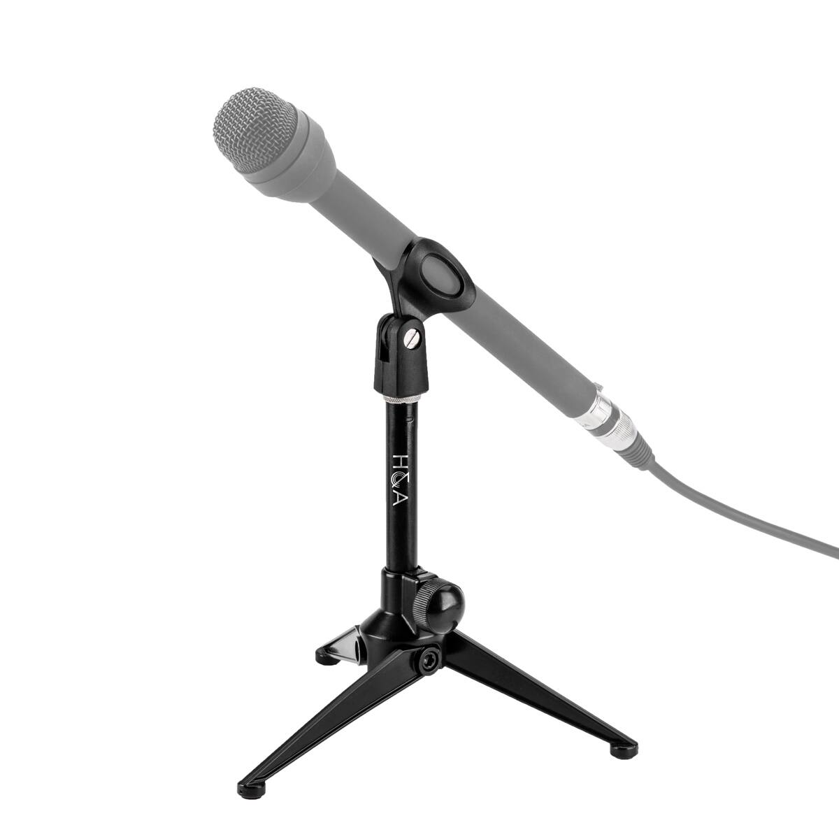 Alt View 4. H&A - H&A Compact Tripod Tabletop Microphone Stand.