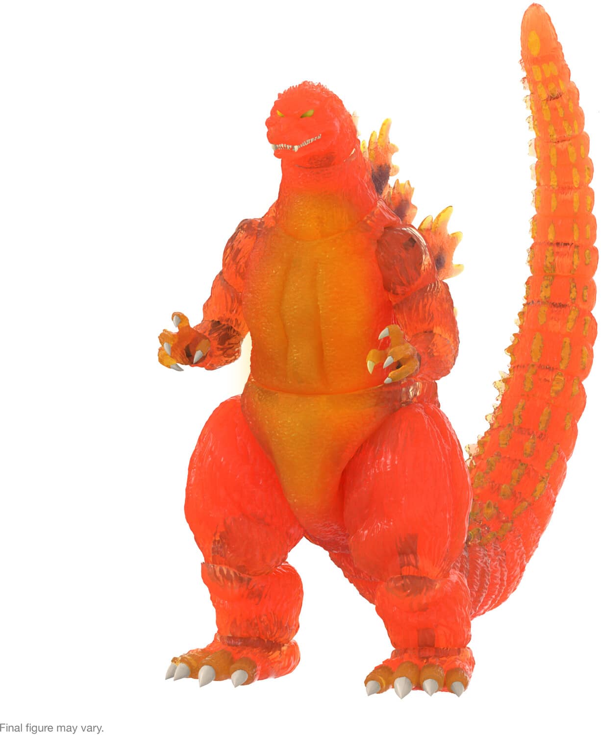 Super7 Toho Ultimates! Blazing Godzilla (1200° Clear Orange