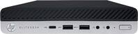 HP - Refurbished EliteDesk 800 G5-MINI Desktop - Intel Core i5-9500T - 8GB Memory - 256GB SSD - Black - Front_Zoom