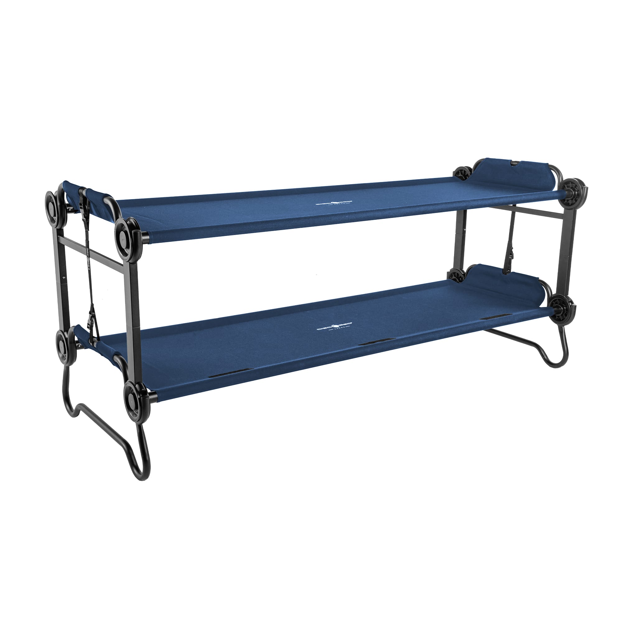 Disc-O-Bed - Large Outdoor Convertible 2 Person Portable Camping Bunk Cots - Navy price history on PriceWatchPro