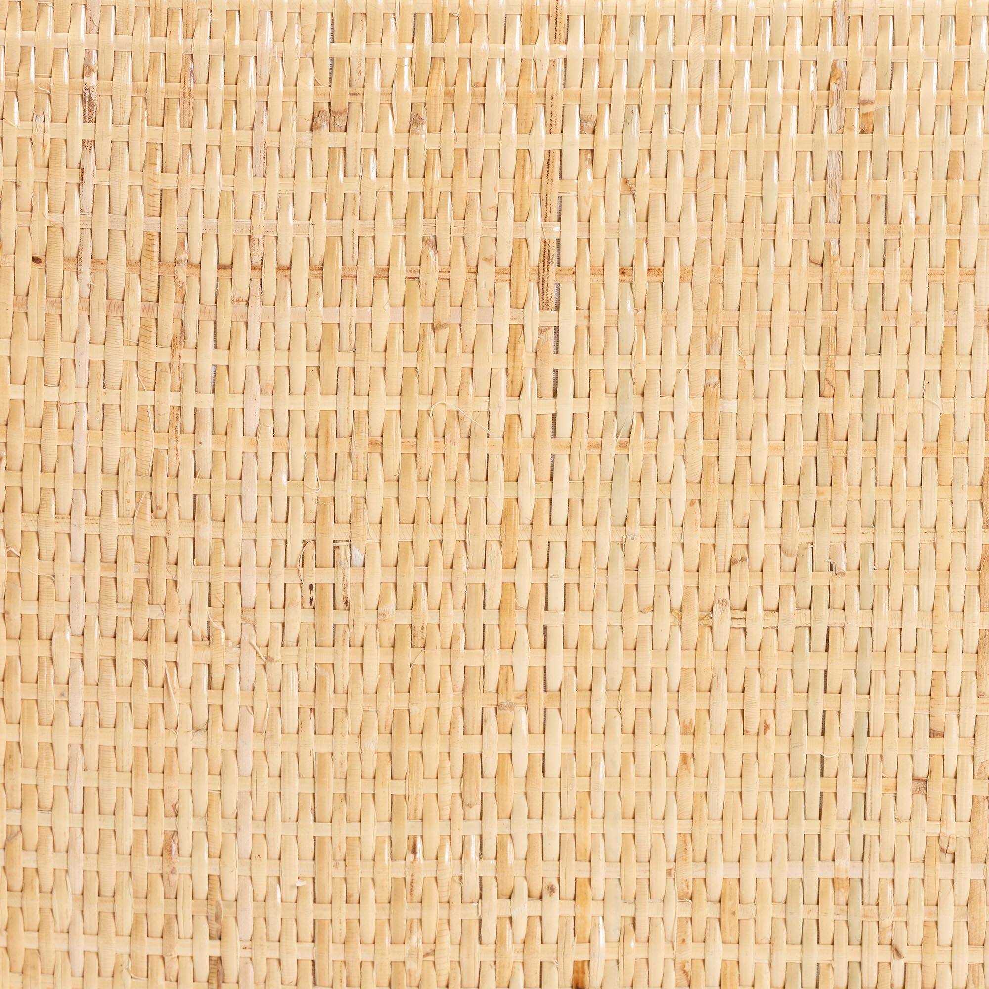 Alt View 1. bali & pari - Belen Marbled Tortoise Natural Rattan Bench - Handwoven Wicker Seating for Entryway, Living Room, or Bedroom - Marbled Tortoise Brown/Natural Brown.