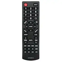 ALLIMITY - Replacement Remote Control NS-RC4NA-14, Fit for INSIGNIA Television NS-19E310NA15 NS-22E400NA14 NS-24D510NA15 NS-24E200N - Black